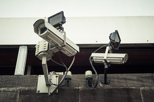 multiple security cameras